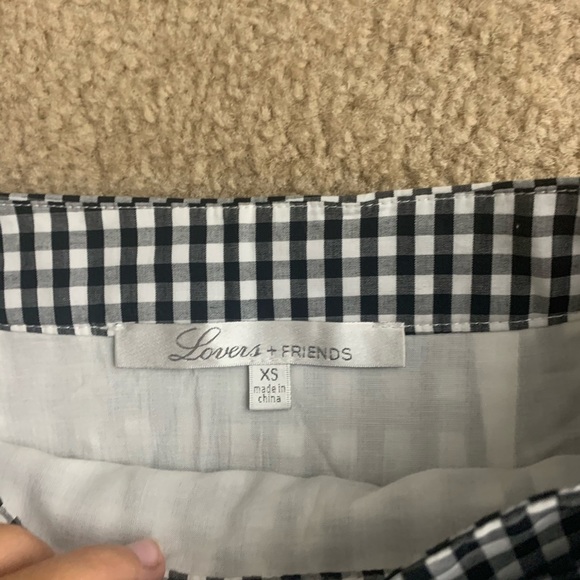 Lovers + Friends cinci ruffle gingham skirt - Picture 3 of 6